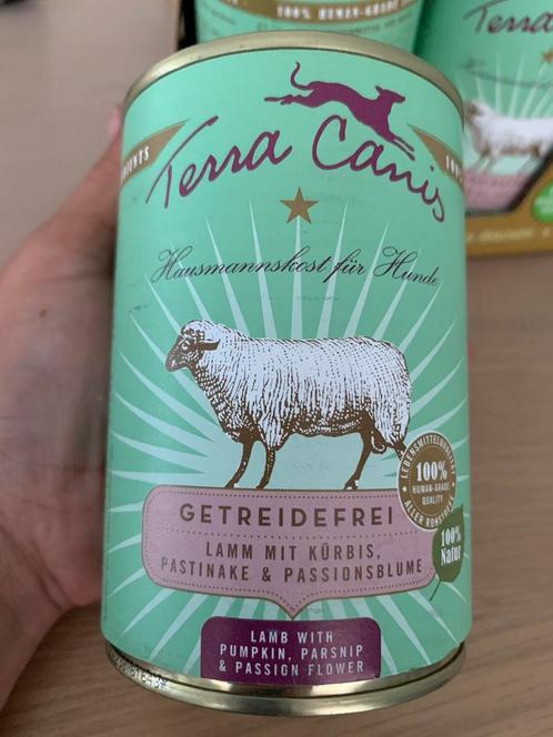 15 blikken terra canis met lam - graanvrij, Dieren en Toebehoren, Dierenvoeding, Hond, Ophalen