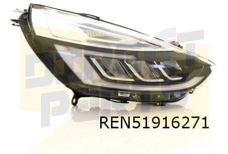 Renault Clio IV (9/16-10/19) koplamp Links (LED) (Intense /, Auto-onderdelen, Verlichting, Renault, Nieuw, Verzenden