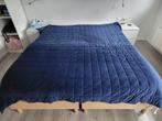 Verzwaringsdeken vidaXL 220x240cm 11kg blauw, Huis en Inrichting, Slaapkamer | Beddengoed, Ophalen, Blauw, Deken of Dekbed, Nieuw