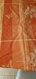 Nappe couleur orange 150/240 anti taches, Enlèvement, Utilisé, Rectangle, Intérieur