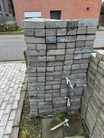 Blauwe getrimde zuiver klinkers, Tuin en Terras, Tegels en Klinkers, Ophalen, Zo goed als nieuw, Klinkers