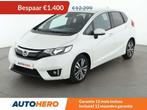 Honda Jazz 1.3 i-VTEC Elegance (bj 2017, automaat), Auto's, Honda, Stof, Gebruikt, Wit, Electronic Stability Program (ESP)
