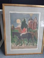 Litho Hubert Malfait, Antiek en Kunst, Ophalen