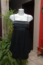 Noël Petite robe "Zara"noire à fines bretelles T36 TBon!, Comme neuf, Zara, Taille 36 (S), Noir