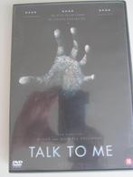 DVD TALK TO ME (Spannende horrorfilm!), CD & DVD, DVD | Horreur, Comme neuf, Fantômes et Esprits, Enlèvement ou Envoi, À partir de 16 ans