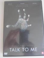 DVD TALK TO ME (Spannende horrorfilm!), Spoken en Geesten, Ophalen of Verzenden, Zo goed als nieuw, Vanaf 16 jaar