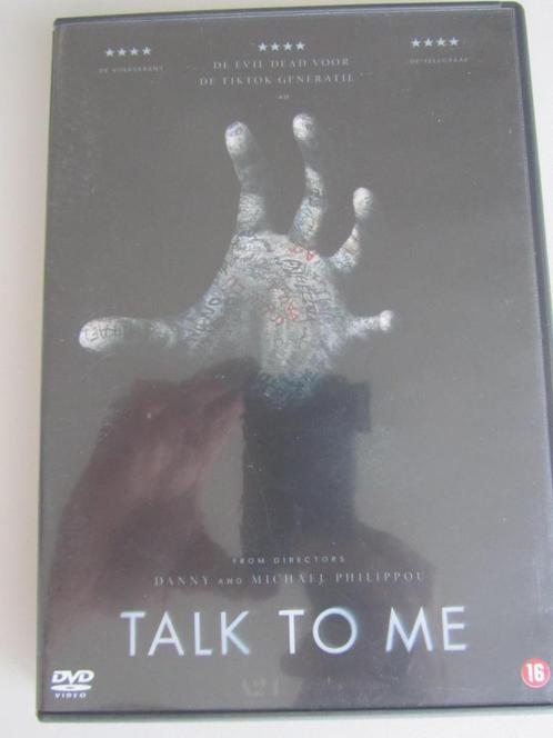 DVD TALK TO ME (Spannende horrorfilm!), CD & DVD, DVD | Horreur, Comme neuf, Fantômes et Esprits, À partir de 16 ans, Enlèvement ou Envoi