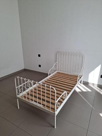 Meegroeibed Minnen Ikea, 70 à 85 cm, Sommier à lattes, Enlèvement, 180 cm ou plus