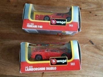 Voitures miniatures Burago moulées sous pression, Enlèvement ou Envoi, Comme neuf