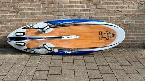 complete windsurfset 🤙, Watersport en Boten, Windsurfen, Gebruikt, Complete set, Minder dan 250 cm, Met vin(nen), Met draagtas