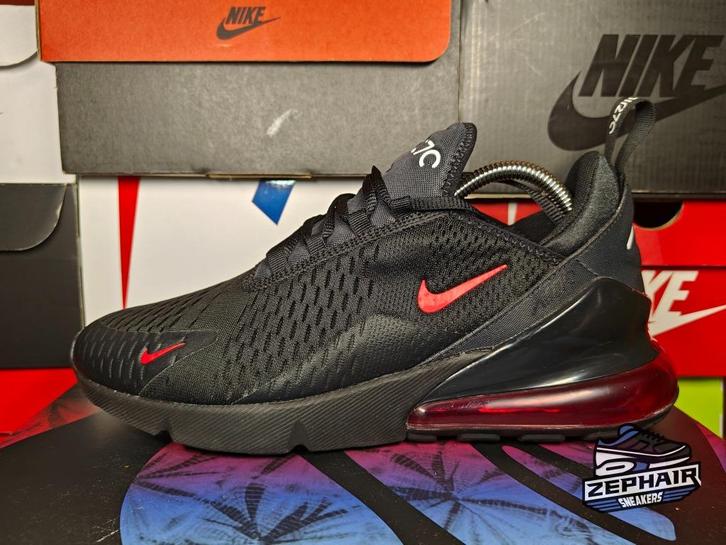 Nike Air Max 270 'Bred' EU44 2022, Kleding | Heren, Schoenen, Gedragen, Sneakers, Zwart, Ophalen of Verzenden