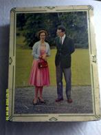 Vintage blikken doos Koningshuis, Collections, Maisons royales & Noblesse, Autres types, Utilisé, Enlèvement ou Envoi