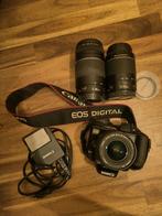 Canon EOS 1000D + 18-55 + 55-200 + 75-300, Enlèvement, Utilisé, Reflex miroir, Canon