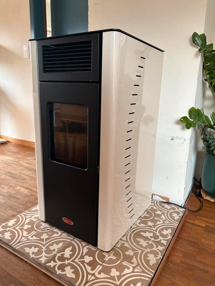 Pelletkachel Flumenfire 6,5kW, Huis en Inrichting, Kachels, Zo goed als nieuw, Vrijstaand, Pelletkachel, Hout, Ophalen