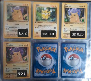 Pikachu Kaarten  beschikbaar voor biedingen
