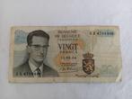 billet de 20 francs Belge 1964, Timbres & Monnaies, Billets de banque | Belgique, Enlèvement ou Envoi, Billets en vrac