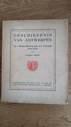 Floris Prims Geschiedenis van Antwerpen Hertog Jan II 1294-1, Boeken, Gelezen, 20e eeuw of later, Ophalen