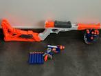 Nerf geweer Sharpfire 55cm lengte + mini geweer + 18pijltjes, Ophalen