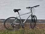 Herenfiets Melville, lichtgrijs, ergogel zadel, vering,..., Gebruikt, Vering, Overige maten, Meer dan 20 versnellingen