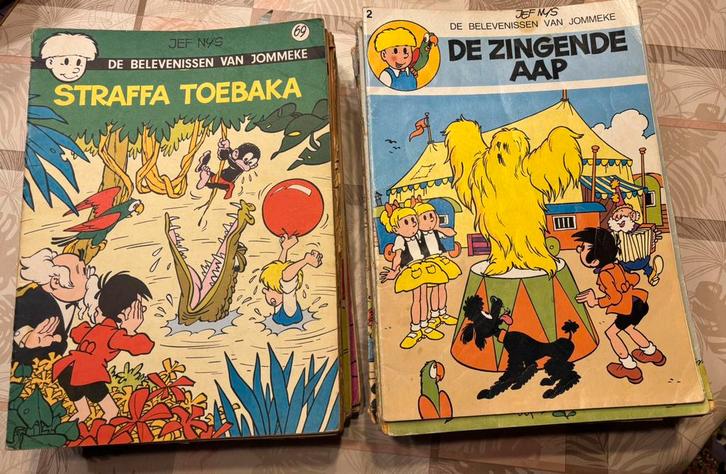 De belevenissen van Jommeke 44 stuks 1€ pst, Boeken, Stripverhalen, Gelezen, Complete serie of reeks, Ophalen of Verzenden