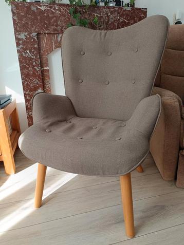 Fauteuil Stoel van stof  beschikbaar voor biedingen