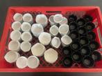 diverse stenen potjes voor bv. buffetten (163 stuks), Ophalen of Verzenden, Gebruikt, Overige stijlen, Kom(men)