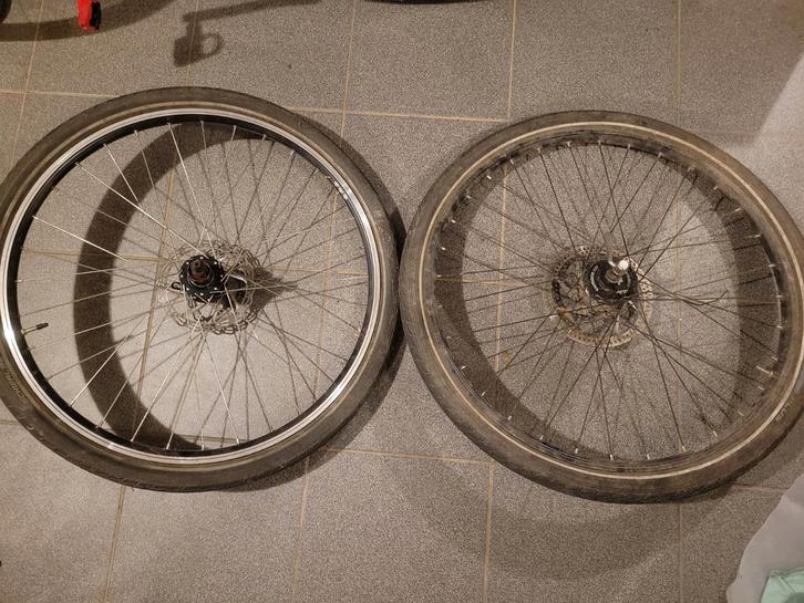 Wielen voor fietsen, Fietsen en Brommers, Fietsonderdelen, Gebruikt, Algemeen, Wiel, Ophalen of Verzenden
