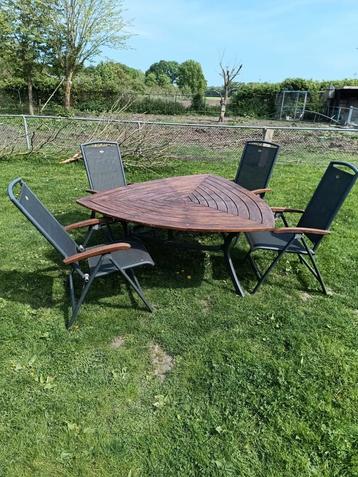 Hartman tuinset compleet met standenstoel tuintafel DaVinci beschikbaar voor biedingen