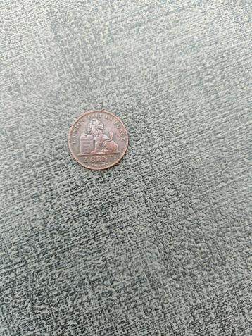 Belgique. 2 cent van 1909.