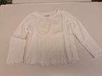 wit t-shirt, longsleeve Mt 92, Enfants & Bébés, Vêtements enfant | Taille 92, Enlèvement ou Envoi, Comme neuf