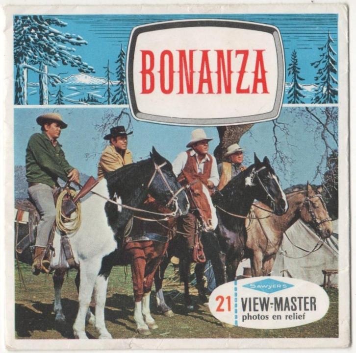 View-master Bonanza B 471 Boekje in het Frans, Antiek en Kunst, Antiek | Speelgoed, Ophalen of Verzenden