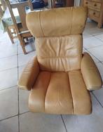 Relax zetel fauteuil leder Stressless Ekornes leder, Ophalen of Verzenden, Zo goed als nieuw