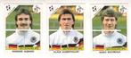 Panini/Italia '90/Allemagne/3 autocollants, Comme neuf, Affiche, Image ou Autocollant, Envoi