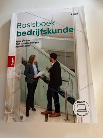 Sytse Douma - Basisboek bedrijfskunde (5e editie) beschikbaar voor biedingen