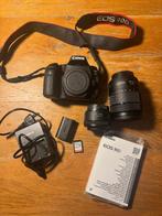 Canon EOS 90D + 18-135mm + 50mm + Godox Flits, Ophalen, Zo goed als nieuw, Spiegelreflex, Canon