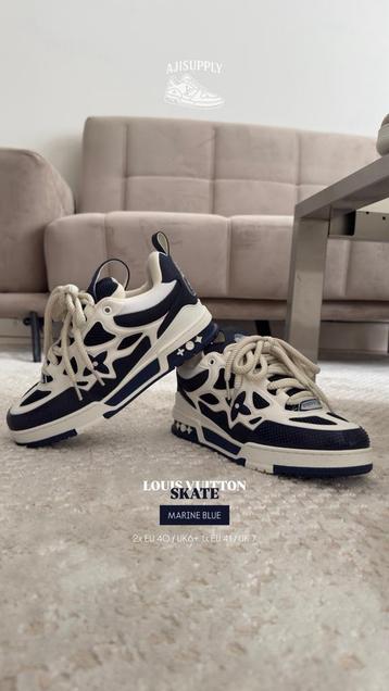 Louis Vuitton Skate | Bleu marine | 2 x 40 + 1 x 41, Enlèvement