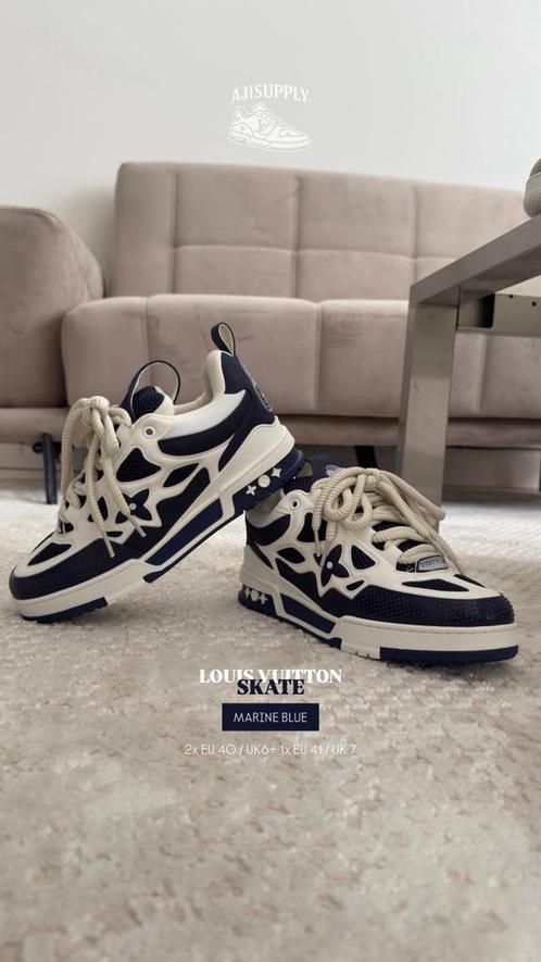 Louis Vuitton Skate | Marine Blue | 2x 40 + 1x 41, Kleding | Heren, Schoenen, Ophalen