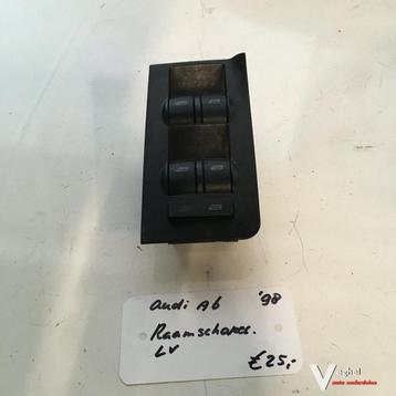 Audi A6 1998   Raamschakelaars Linksvoor beschikbaar voor biedingen
