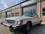 Mercedes 380SL 1984, Auto's, Achterwielaandrijving, Zwart, Cabriolet, Lederen bekleding