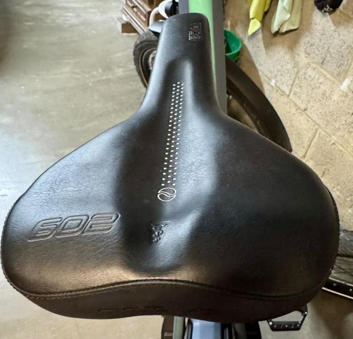 SQlab ergonomische verende fietszadel., Fietsen en Brommers, Fietsaccessoires | Overige Fietsaccessoires, Zo goed als nieuw, Ophalen of Verzenden