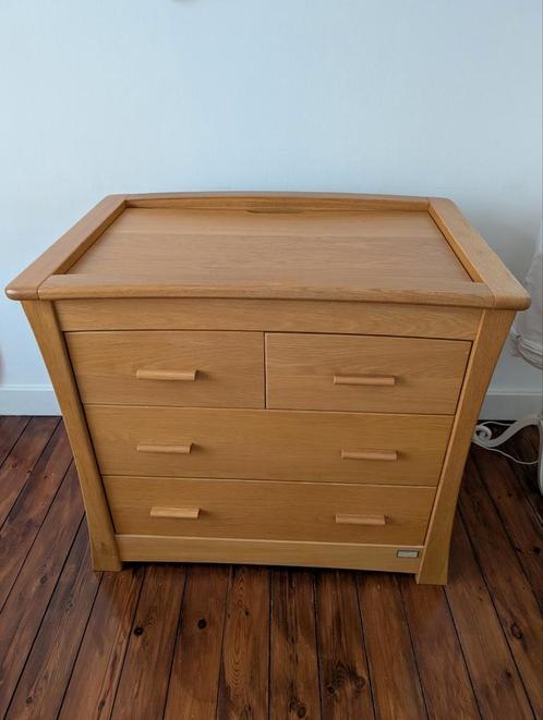 Commode Mamas & Papas en chêne pour chambre enfant, Huis en Inrichting, Kasten | Ladekasten, Gebruikt, Eikenhout