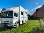 Paardenvrachtwagen ingeschreven als mobilhome voor 3 paarden, Ophalen, Gebruikt, Overige materialen, 3-paards trailer
