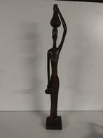 Mooi Afrikaans houten beeldhouwwerk - Kayembe K. 85, Antiek en Kunst, Kunst | Beelden en Houtsnijwerken, Ophalen of Verzenden
