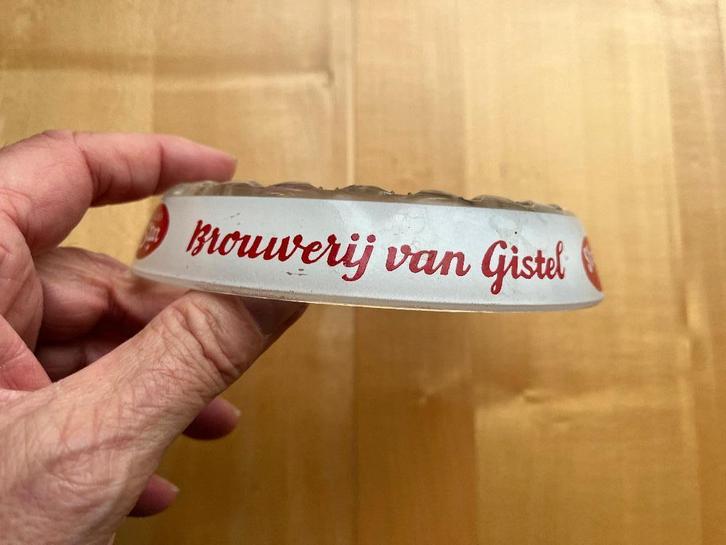 Vintage asbak "Brouwerij van Gistel", Verzamelen, Rookartikelen, Aanstekers en Luciferdoosjes, Gebruikt, Asbak, Ophalen of Verzenden