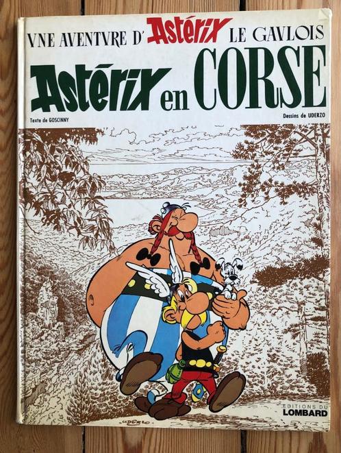 Astérix en Corse - BD édition originale de 1973 cotée BDM, Boeken, Stripverhalen, Gelezen, Eén stripboek, Ophalen of Verzenden