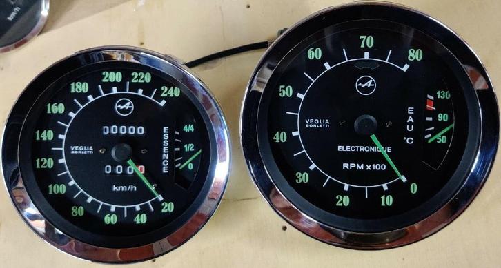 Renault Alpine A110 FASA snelheidsmeter en toerenteller, Auto-onderdelen, Carrosserie, Deur, Renault, Nieuw, Ophalen of Verzenden