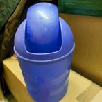 Poubelle bleu grande 22cmx20cm, Enlèvement, Comme neuf