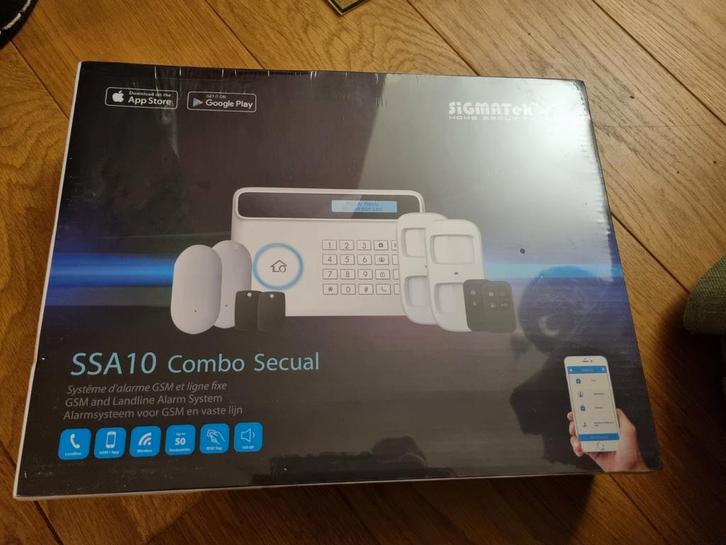 Sigmatek SSA10 nieuw en compleet alarmsysteem, Doe-het-zelf en Bouw, Alarmsystemen, Nieuw, Sirene, Beweging, Draadloos, Ophalen of Verzenden