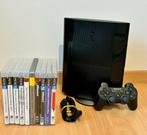 PS3 Super slim 500GB met Games, Consoles de jeu & Jeux vidéo, Consoles de jeu | Sony PlayStation 3, Comme neuf, Enlèvement ou Envoi