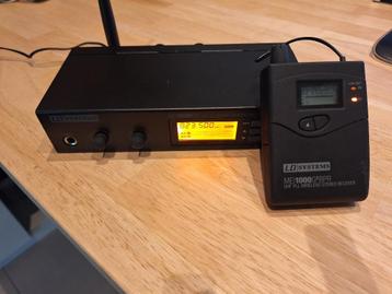 LD Systems MEI 1000 G2 In-ear Monitoring met 19" rack beugel beschikbaar voor biedingen